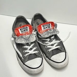 Converse Low Top Double Tongue Sneakers